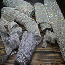 Load image into Gallery viewer, Crystal Net Hotfix Rhinestones Sheet